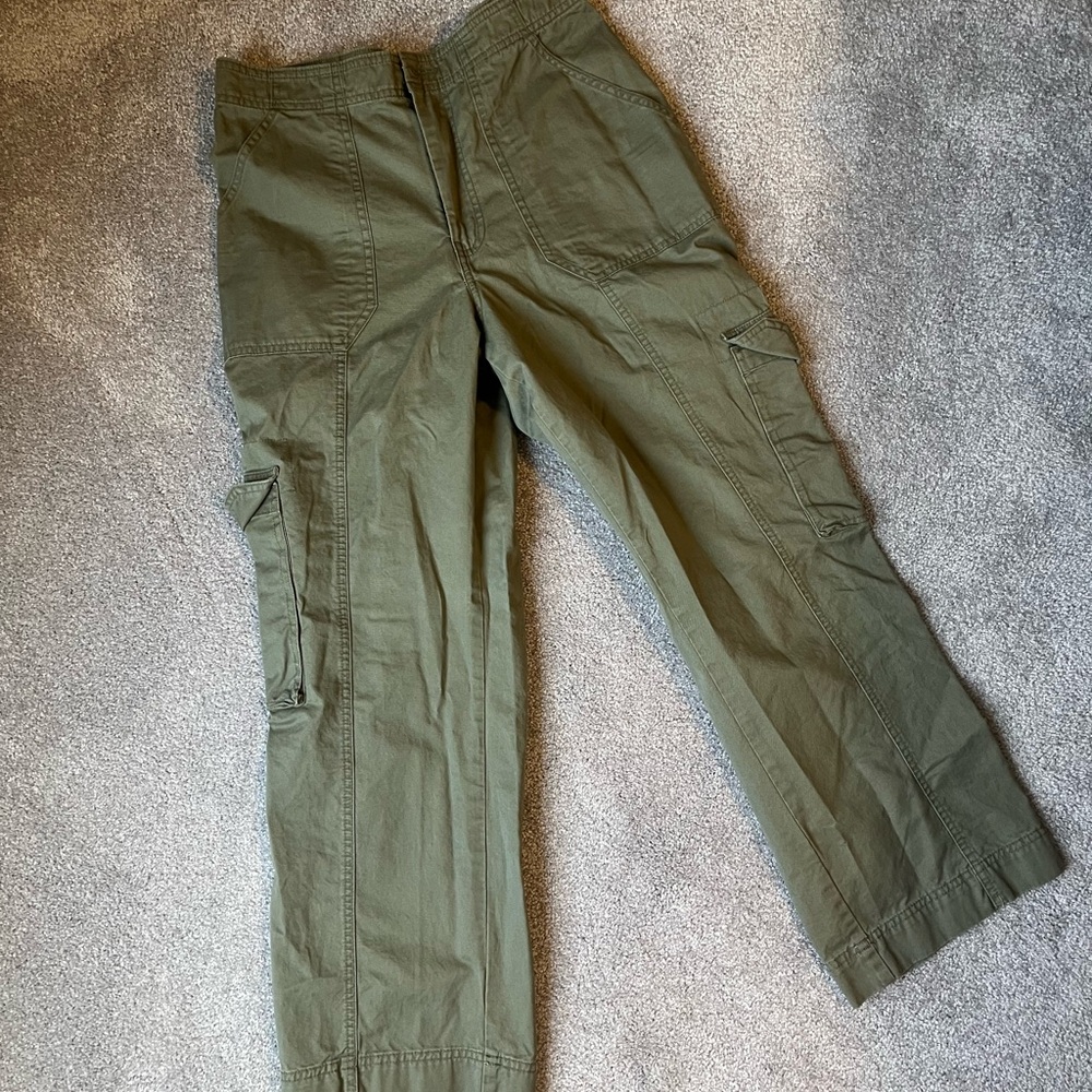 Abercrombie & Fitch curve love relaxed cargo pants